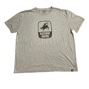 Catchin' Deers Light Grey T-Shirt